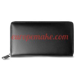 Caran D'Ache BLACK PASSPORT HOLDER WITH ZIP