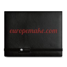 Caran D'Ache LÉMAN BLACK LEATHER NOTEBOOK A5