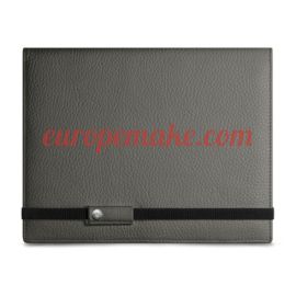 Caran D'Ache LÉMAN GREY LEATHER NOTEBOOK A5