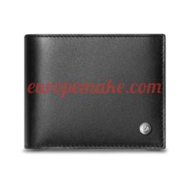 Caran D'Ache BLACK 4-CARD WALLET WITH COIN CASE