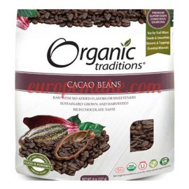 Organic Traditions Cacao Beans 227 g