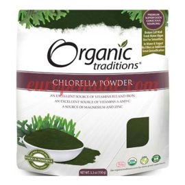  Organic Traditions Chlorella Powder 150 g