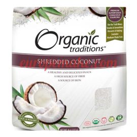 Organic Traditions Shredded Coconut 227 g