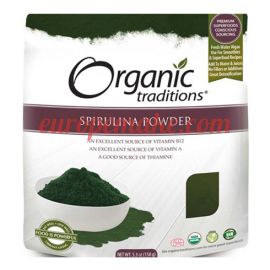  Organic Traditions Spirulina Powder 150 g