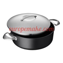 SCANPAN Professional Series Low Sauce Pot w/ Steel Lid