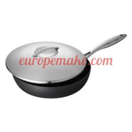 SCANPAN Professional Series 26cm Sauté Pan w/ Steel Lid