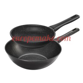 ZWILLING Marquina Aluminum Non – Stick 2pc Set: 11″ Wok and 9.5″ Fry Pan 66309-004