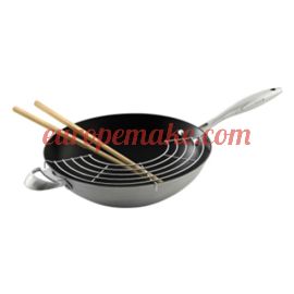 SCANPAN CTX Series 32cm Wok w/ Rack'N'Sticks