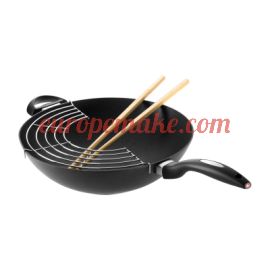 SCANPAN IQ Series 32cm Wok w/ Rack'N'Sticks